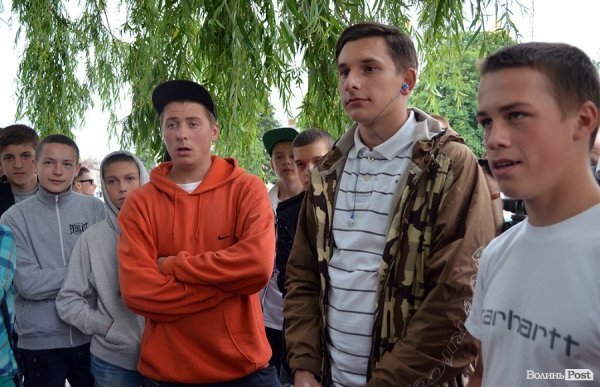 Луцький мер подружився із графітчиками. ФОТО