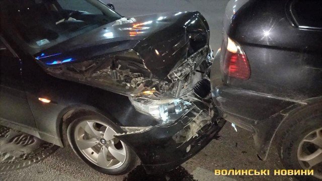 У Луцьку зіткнулись два BMW. ФОТО