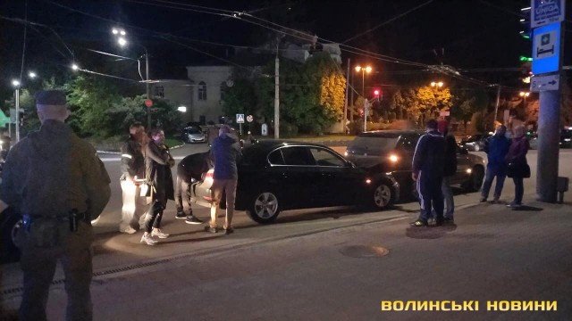 У Луцьку зіткнулись два BMW. ФОТО