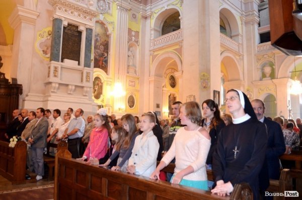 Римо-католики Луцька відзначили престольне свято. ФОТО