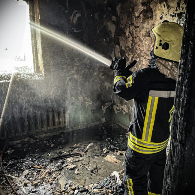 У Луцьку горіла квартира: повідомили деталі пожежі на Потебні. ФОТО