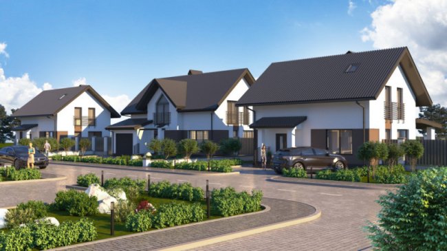 Котеджне містечко – ідеальний варіант для тих, хто хоче жити не в місті, але при цьому не турбуватись про інфраструктуру. Проект ЖК «Струмочок»