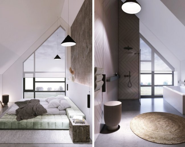  Візуалізація інтер'єру у котеджах ЖК «Струмочок» під Луцьком