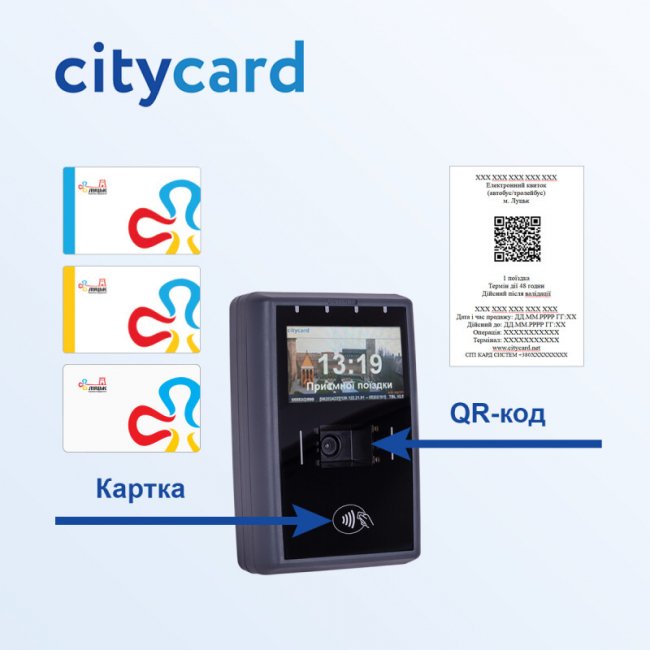 Як у громадському транспорті Луцька розрахуватися карткою декілька разів  