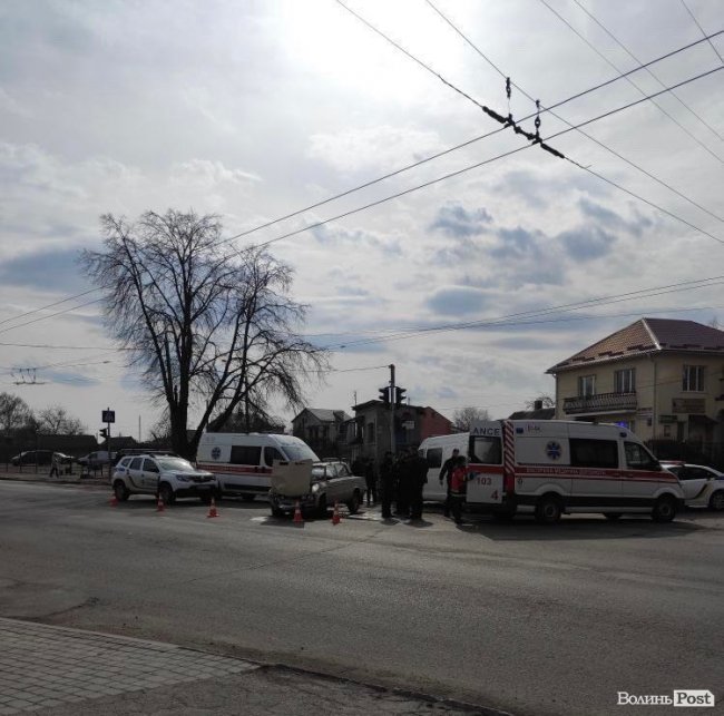 У Луцьку на Львівській – ДТП. ОНОВЛЕНО