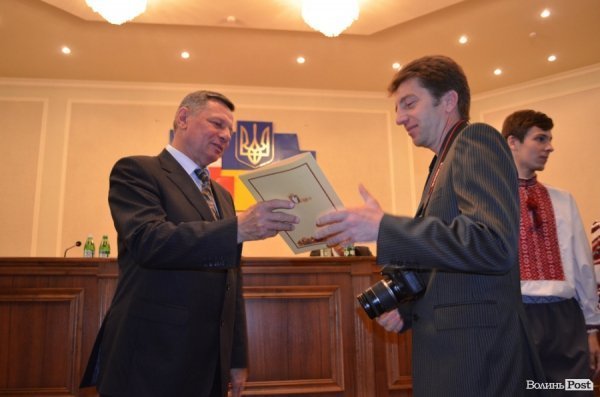 Волинським журналістам подякували за те, що не дають владі осліпнути. ФОТО 