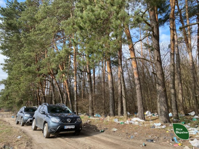 У лісах Волині виявили безліч стихійних сміттєзвалищ