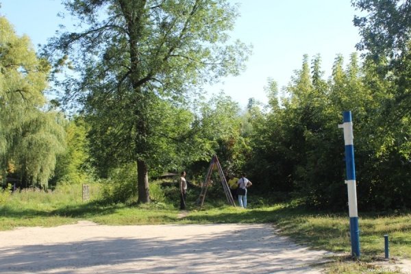 У Луцьку прибрали спортмайдачник біля «Спартака». ФОТО