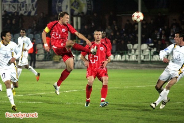 Фото гри, де волиняни розгромили донецьких