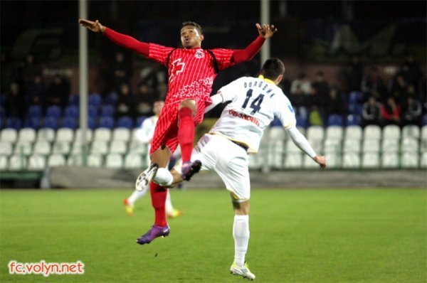 Фото гри, де волиняни розгромили донецьких