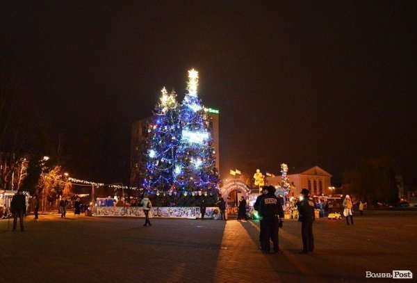 Як у Луцьку зустрічали Новий рік. ФОТО. ВІДЕО