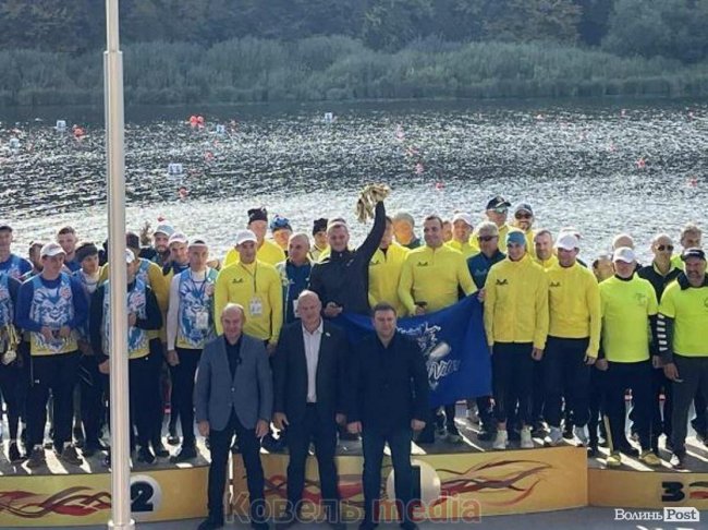 Волиняни здобули три «золота» на чемпіонаті України з веслування. ФОТО