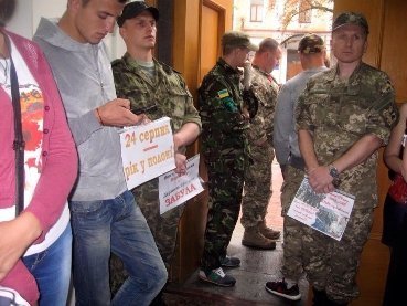 Питання про полонених волинських бійців поставлять перед Президентом. ФОТО