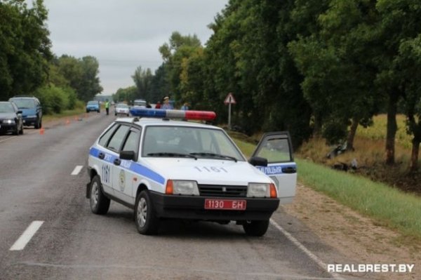 Від аварії під Брестом авто розлетілося на шматки. ФОТО