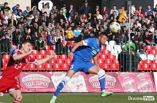Як «Волинь» програвала «Дніпру». ФОТО