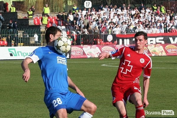 Як «Волинь» програвала «Дніпру». ФОТО