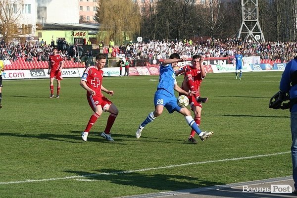 Як «Волинь» програвала «Дніпру». ФОТО