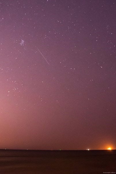 Метеорити в небі над Одесою. ФОТО