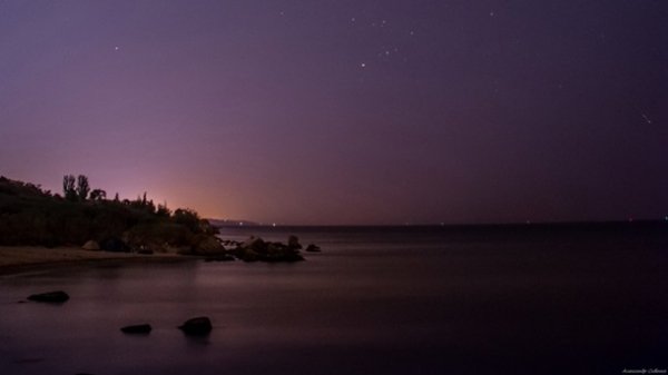 Метеорити в небі над Одесою. ФОТО