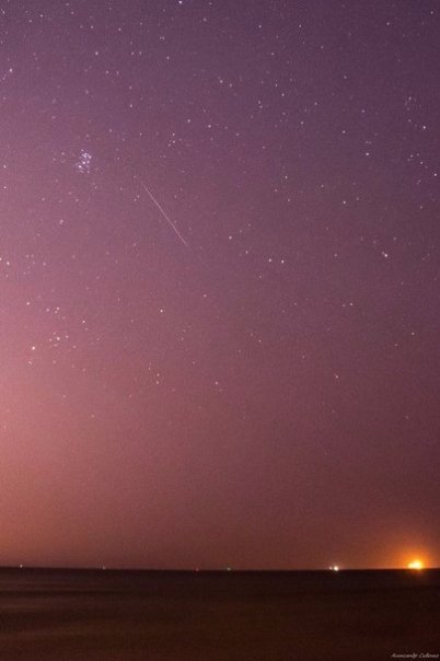 Метеорити в небі над Одесою. ФОТО