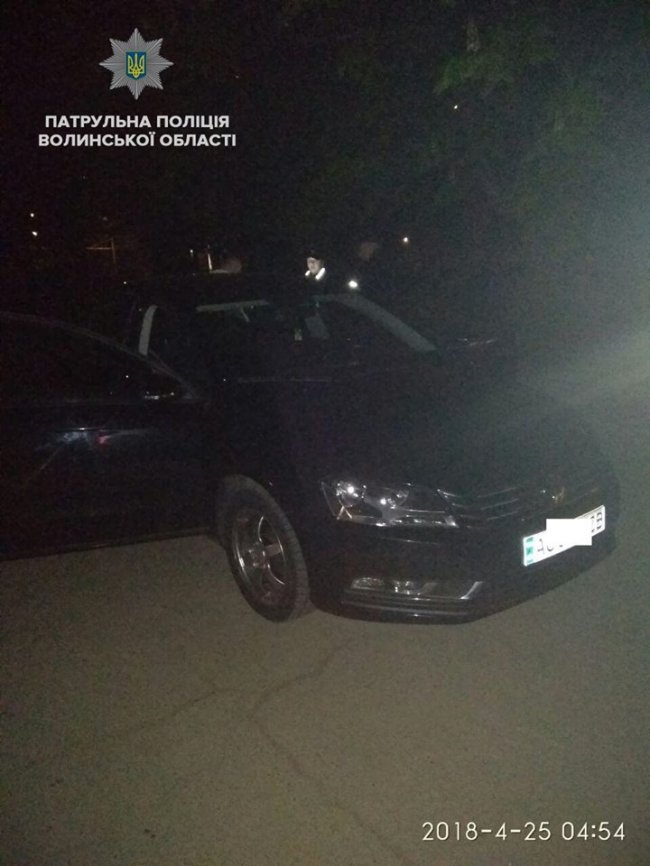 П'яний водій влаштував погоню нічним Луцьком. ФОТО. ВІДЕО