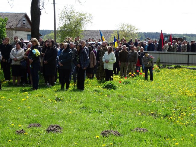 На Волині провели в останню путь Героя Андрія Сливку