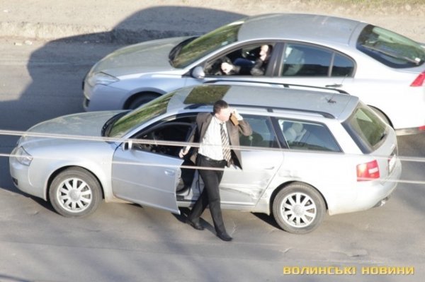 Аварія в Луцьку: зіткнулися легковики. ФОТО