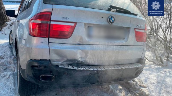 На автодорозі Устилуг – Луцьк – Рівне Audi в'їхало у BMW. ФОТО