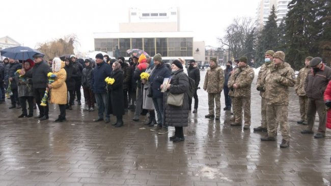 У Луцьку вшанували пам'ять волинських добровольців, що загинули на Сході