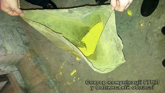 На Волині у чоловіка вилучили боєприпаси та вибухівку. ФОТО