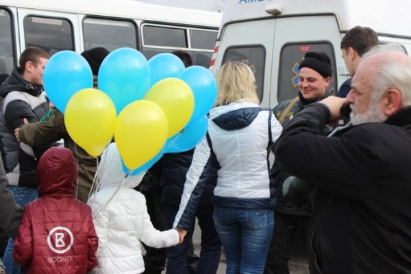 Волинські нацгвардійці повернулися зі Сходу. ФОТО