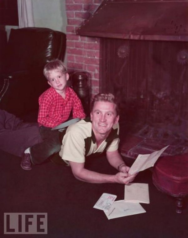 Майкл Дуглас з батьком Кірком