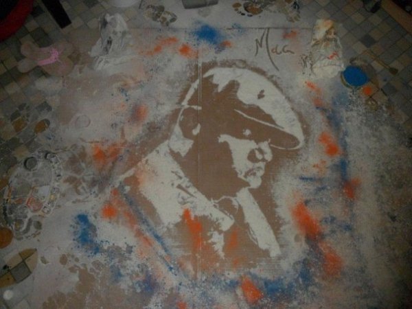 Портрети знаменитостей з їжі. ФОТО