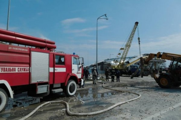 Моторошні фото з вибуху автозаправки на Київщині. ФОТО