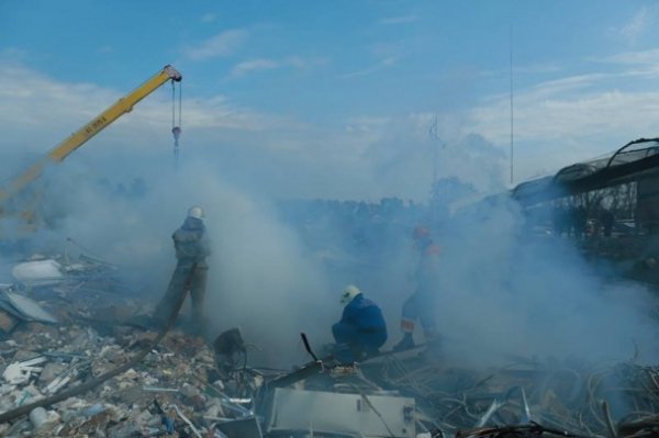 Моторошні фото з вибуху автозаправки на Київщині. ФОТО