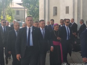 Президент Польщі – у Луцьку. ФОТО 