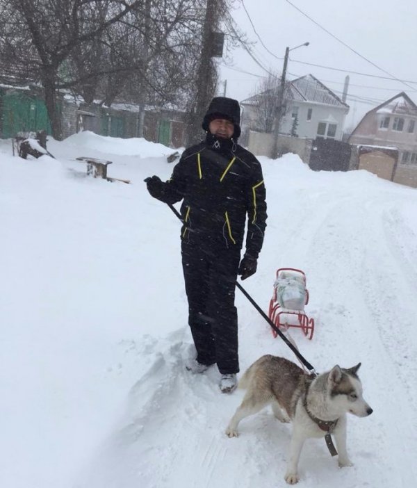 Засніжена Одеса та винахідливі одесити. ФОТО