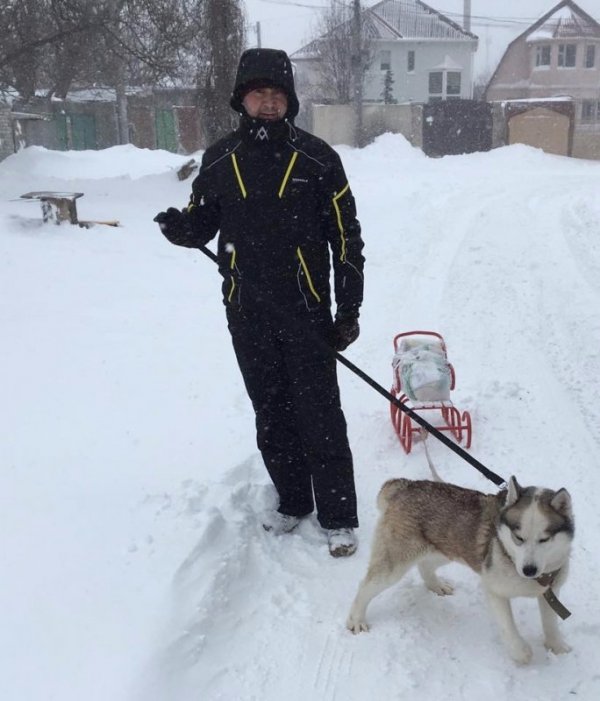 Засніжена Одеса та винахідливі одесити. ФОТО