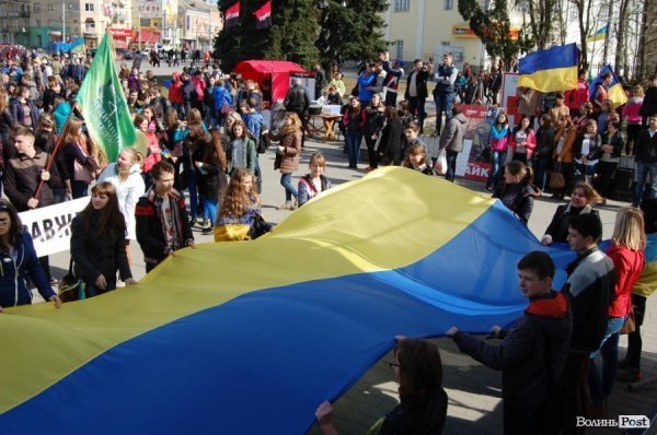 У Луцьку – студентське «євровіче». ФОТО