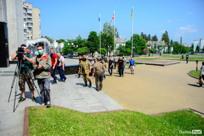 Як ветерани АТО ходили на розмову до Погуляйка. ФОТОРЕПОРТАЖ