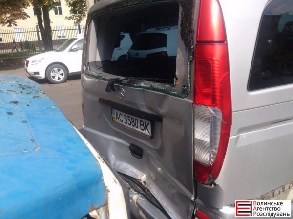 ДТП у Луцьку: зіткнулися три авто. ФОТО