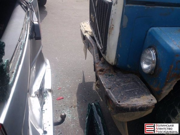 ДТП у Луцьку: зіткнулися три авто. ФОТО