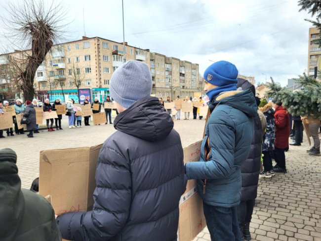 На Волині – акція на підтримку полонених воїнів