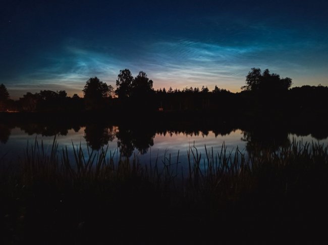 У небі над Волинню побачили рідкісне явище. ФОТО