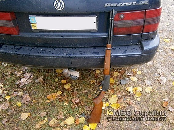 Волинянин зберігав незаконно нарiзний карабiн