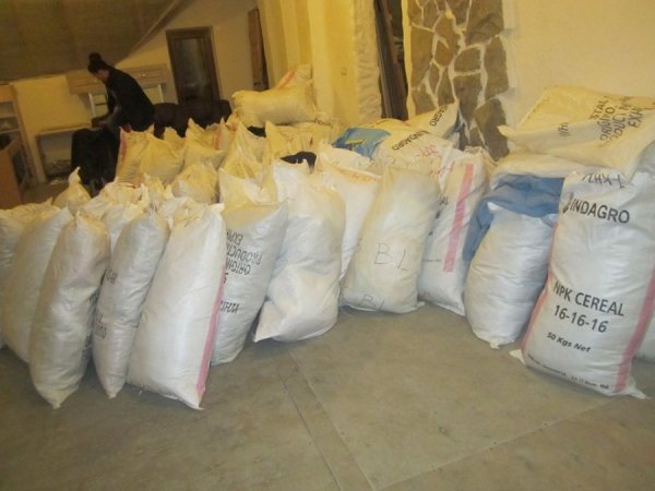 Волинський «Автомайдан» отримав більше 2 тонн «гуманітарки». ФОТО