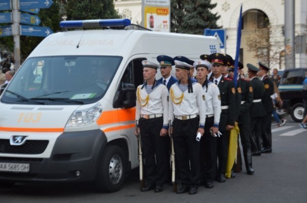 Як проходила репетиція військового параду на Майдані до Дня Незалежності