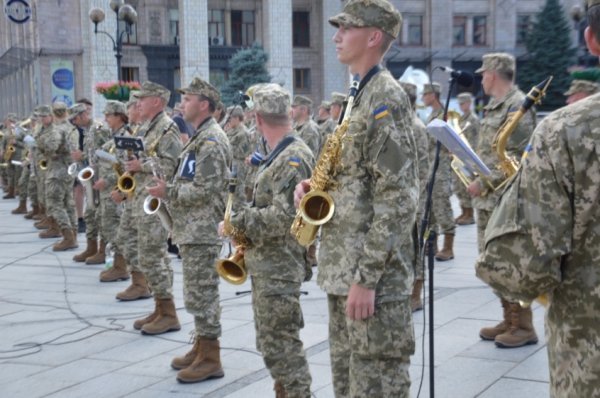 Як проходила репетиція військового параду на Майдані до Дня Незалежності