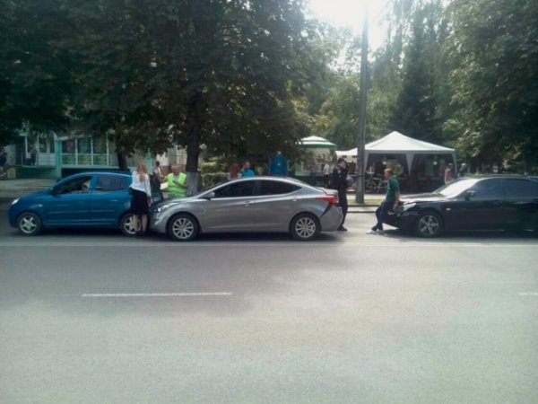 У Луцьку п'яний водій спричинив ДТП.ФОТО