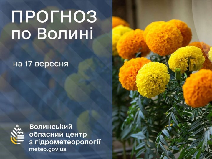 Погода у Луцьку та на Волині: які прогнози синоптиків на четвер, 17 вересня